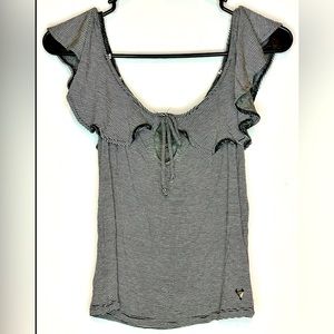 Women’s striped (off the shoulder) GUESS top